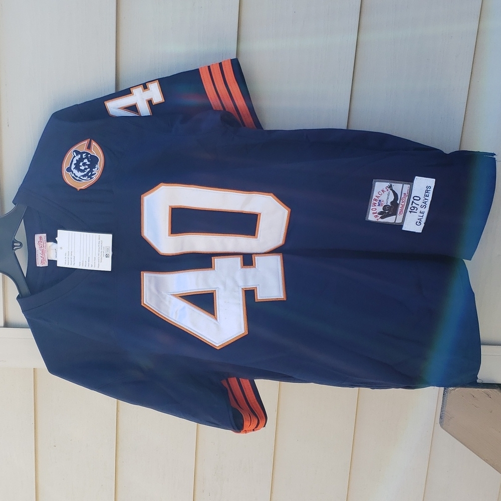 Mitchell & Ness throwback Gale Sayers #40 Chicago Bears jersey.  Large / X-Large